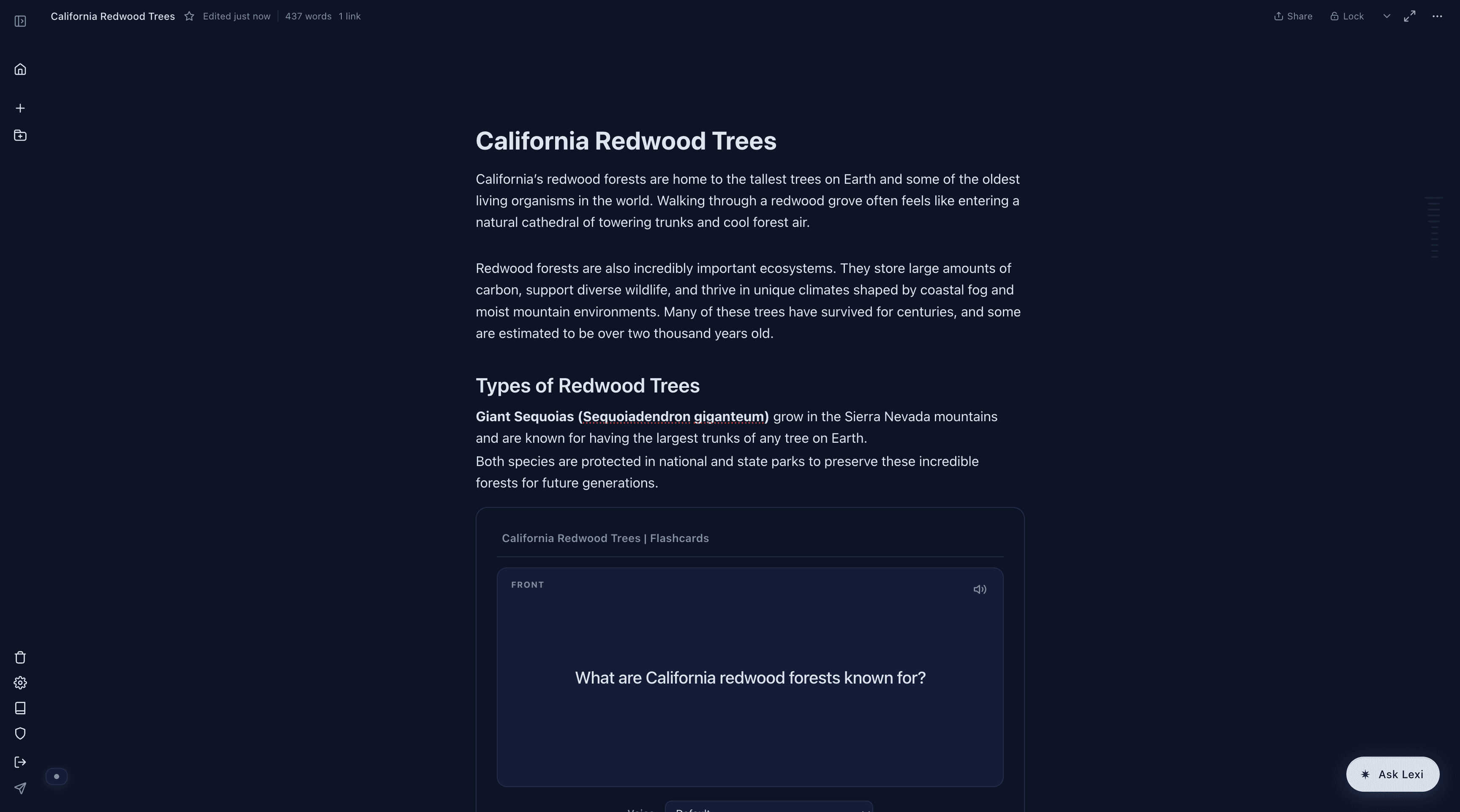 Write and copy notes